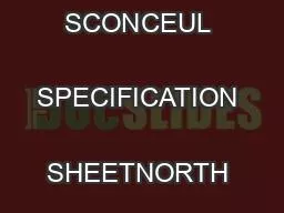 DOMI COLLECTIONWALL SCONCEUL SPECIFICATION SHEETNORTH AMERICA
...