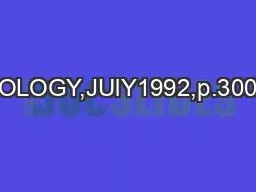 MOLECULARANDCELLULARBIOLOGY,JUlY1992,p.3006-30140270-7306/92/073006-09