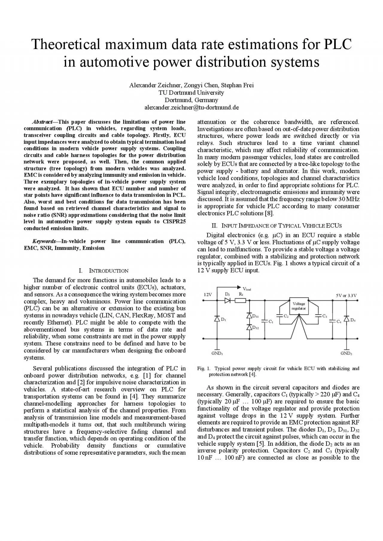 PDF-Alexander Zeichner, Zongyi Chen, Stephan Frei TU Dortmund University D