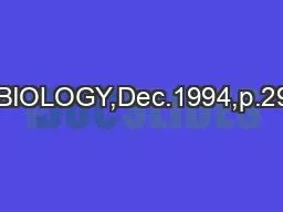JOURNALOFCLINICALMICROBIOLOGY,Dec.1994,p.2913-29200095-1137/94/$04.00+