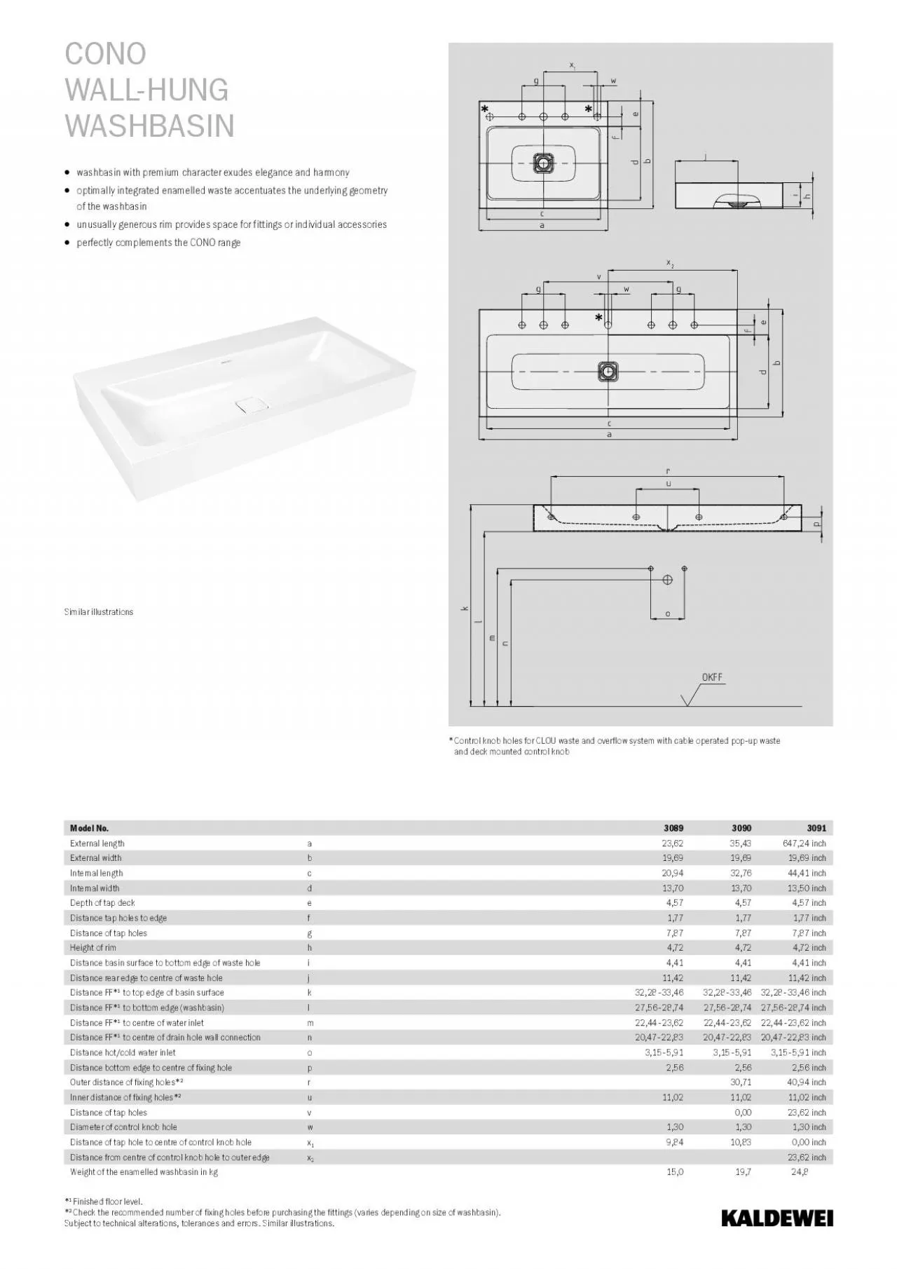 PDF-washbasin with premium character exudes elegance and harmony