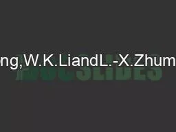 Y.Xia,H.Tong,W.K.LiandL.-X.Zhumodelledina