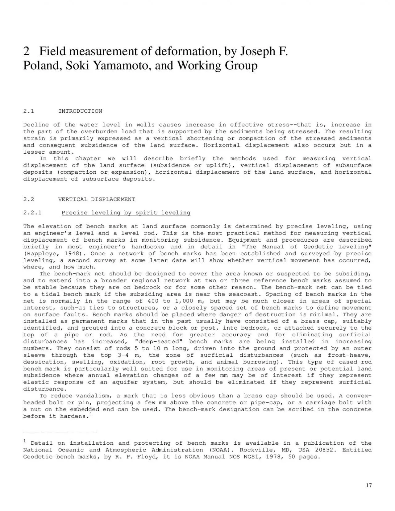 PDF-2 Field measurement of deformation, by Joseph F. Poland, Soki Yamamo