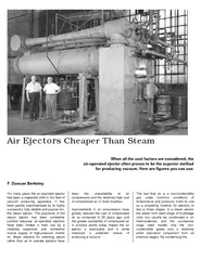 Air Ejectors Cheaper Than Steam When all the cost fact