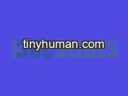 tinyhuman.com
