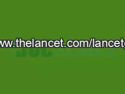 www.thelancet.com/lancetgh