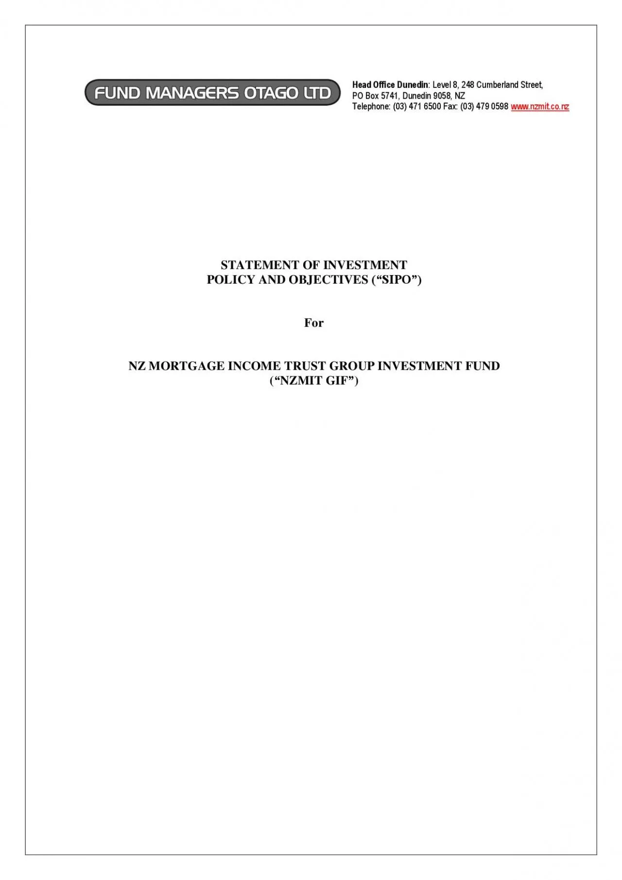 PDF-STATEMENT OF INVESTMENT