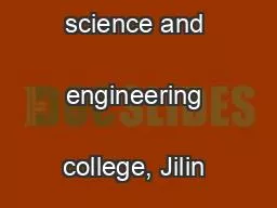 of electronic science and engineering college, Jilin University
...