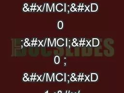 �� &#x/MCI; 0 ;&#x/MCI; 0 ; &#x/MCI; 1 ;&#x/