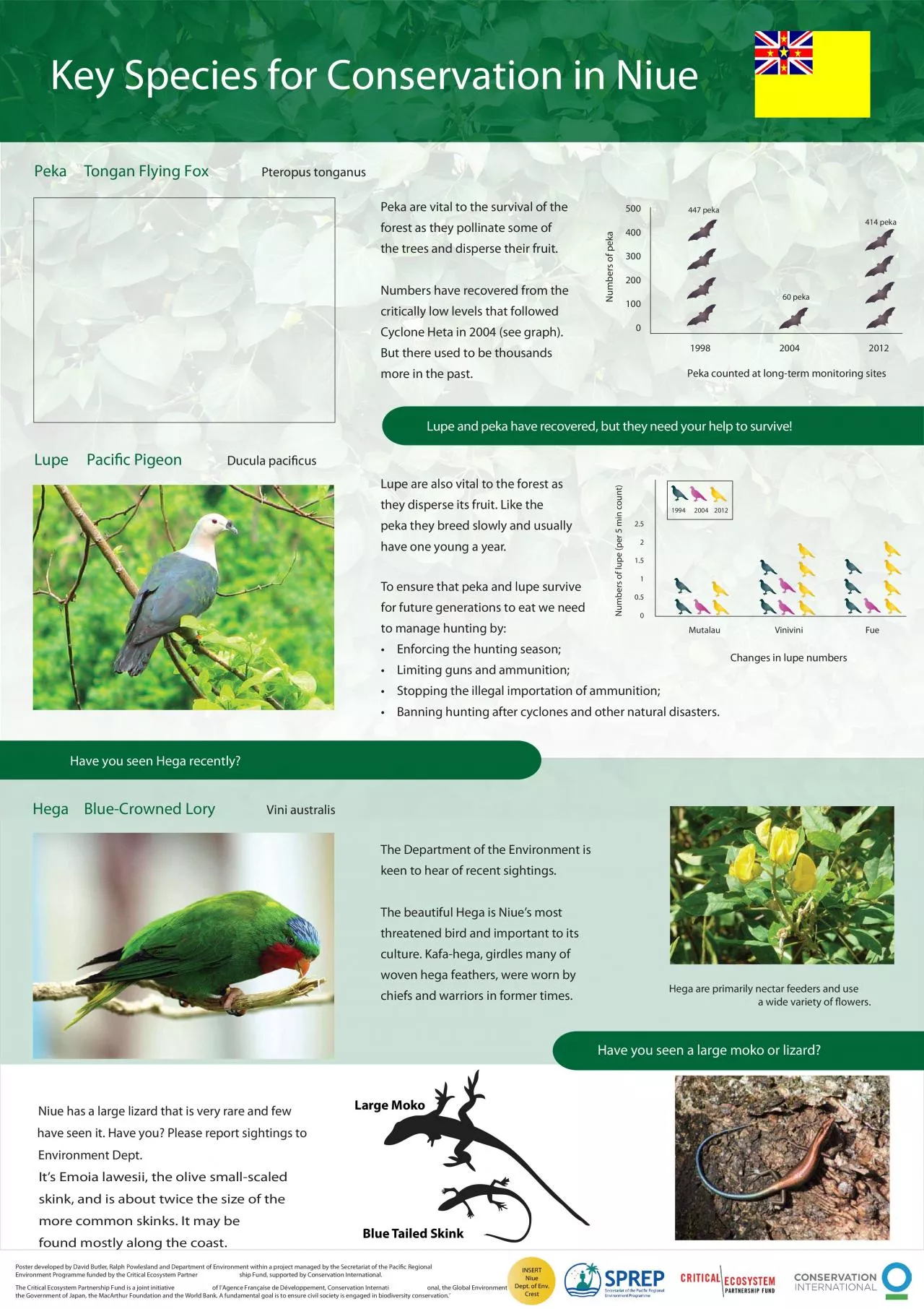 PDF-Key Species for Conservation in NiueTo ensure that peka and lupe survi