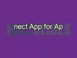 nect App for Ap