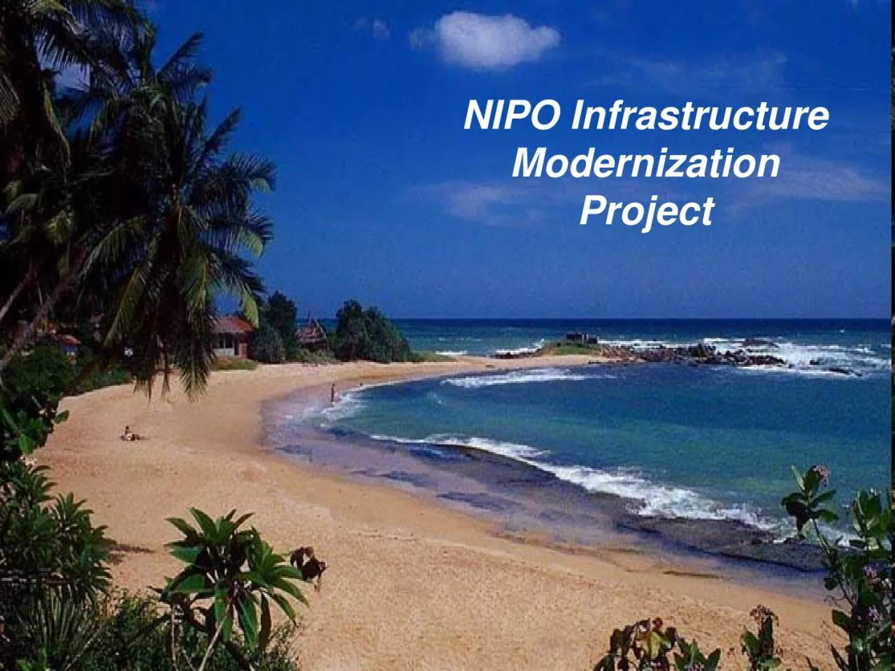 PDF-NIPO Infrastructure Modernization Project