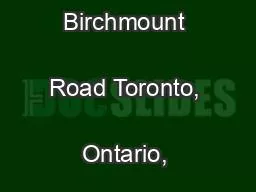 keilhauer.com1450 Birchmount Road Toronto, Ontario, CanadaM1P 2E3 
...