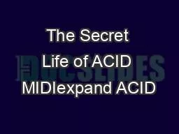 The Secret Life of ACID MIDIexpand ACID