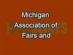 Michigan Association of Fairs and