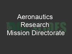 Aeronautics Research Mission Directorate