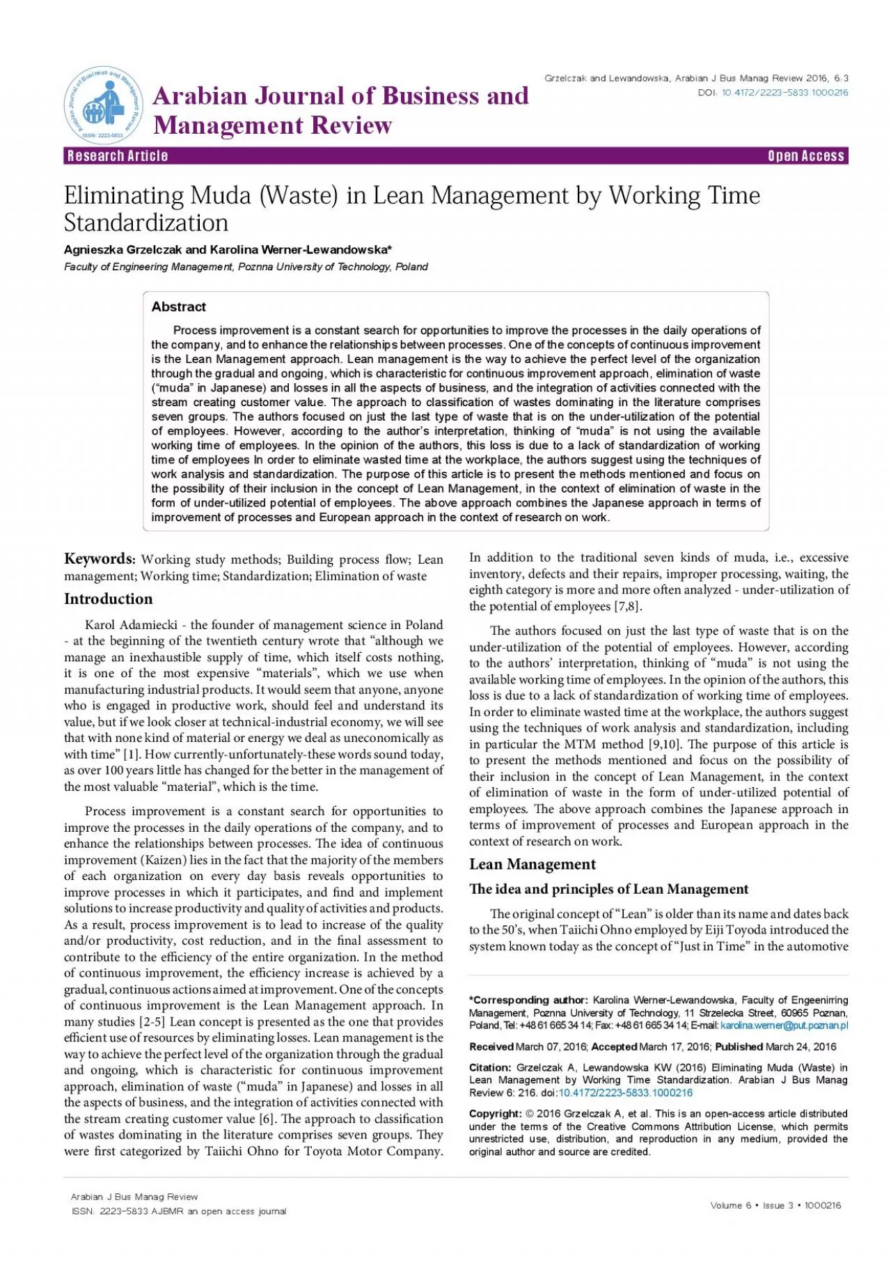 PDF-Introductionmanage an inexhaustible supply of time, which itself costs