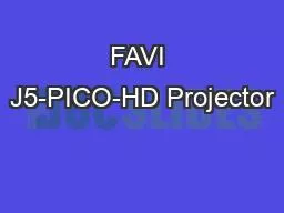 FAVI J5-PICO-HD Projector