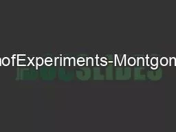 LinearCombinationofDesignofExperiments-MontgomerySection3-5LinearCombi