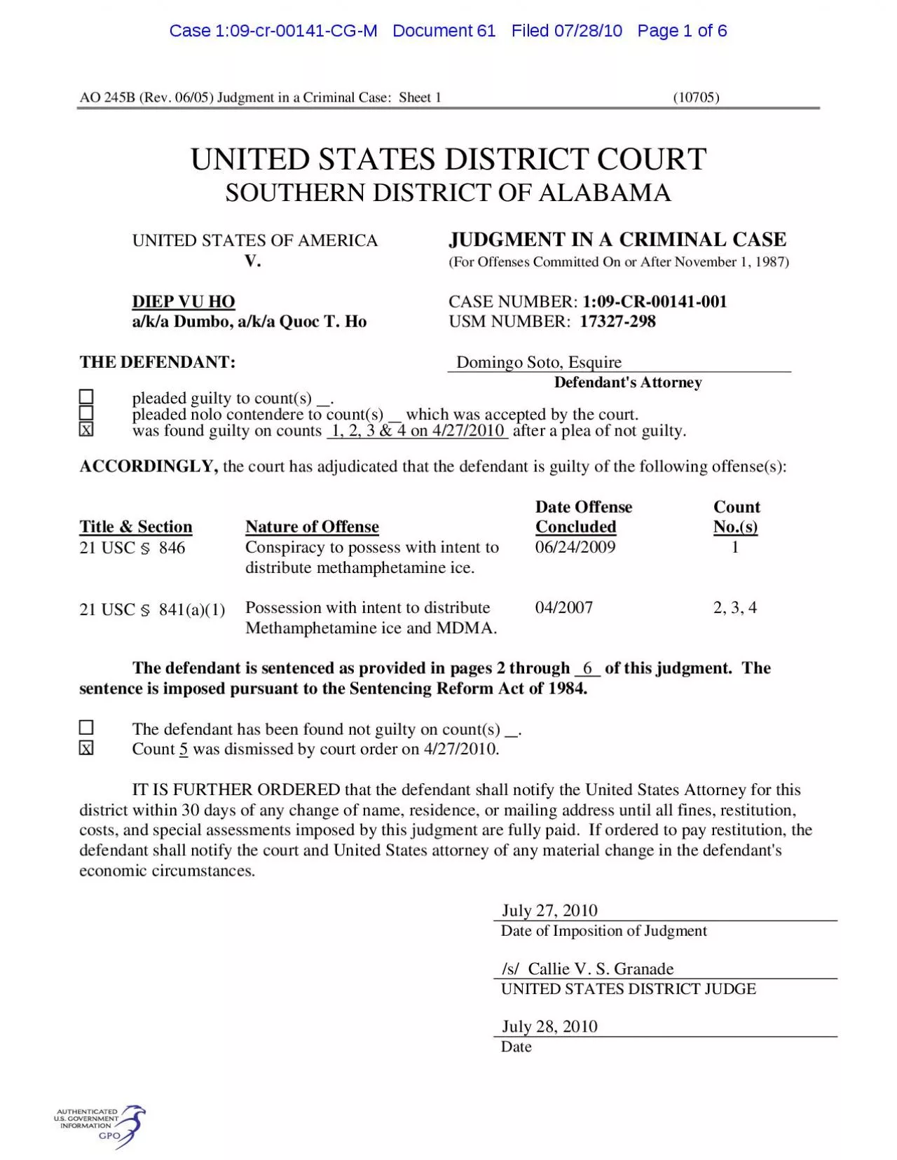 PDF-Case 1:09-cr-00141-CG-M Document 61 Filed 07/28/10 Page 4 of 6 .