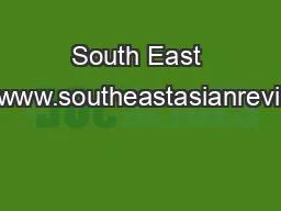 South East Asian Review http://www.southeastasianreview.com/Rajo_Swing