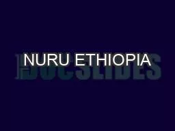 NURU ETHIOPIA