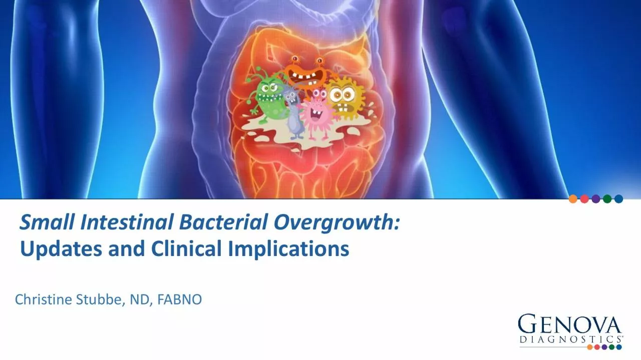 PDF-Small Intestinal Bacterial Overgrowth: