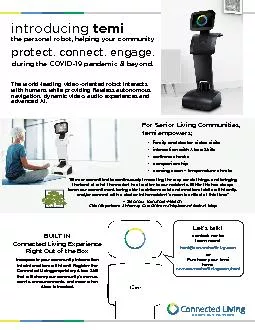 introducing temiThe world-leading video-oriented robot interactswith h