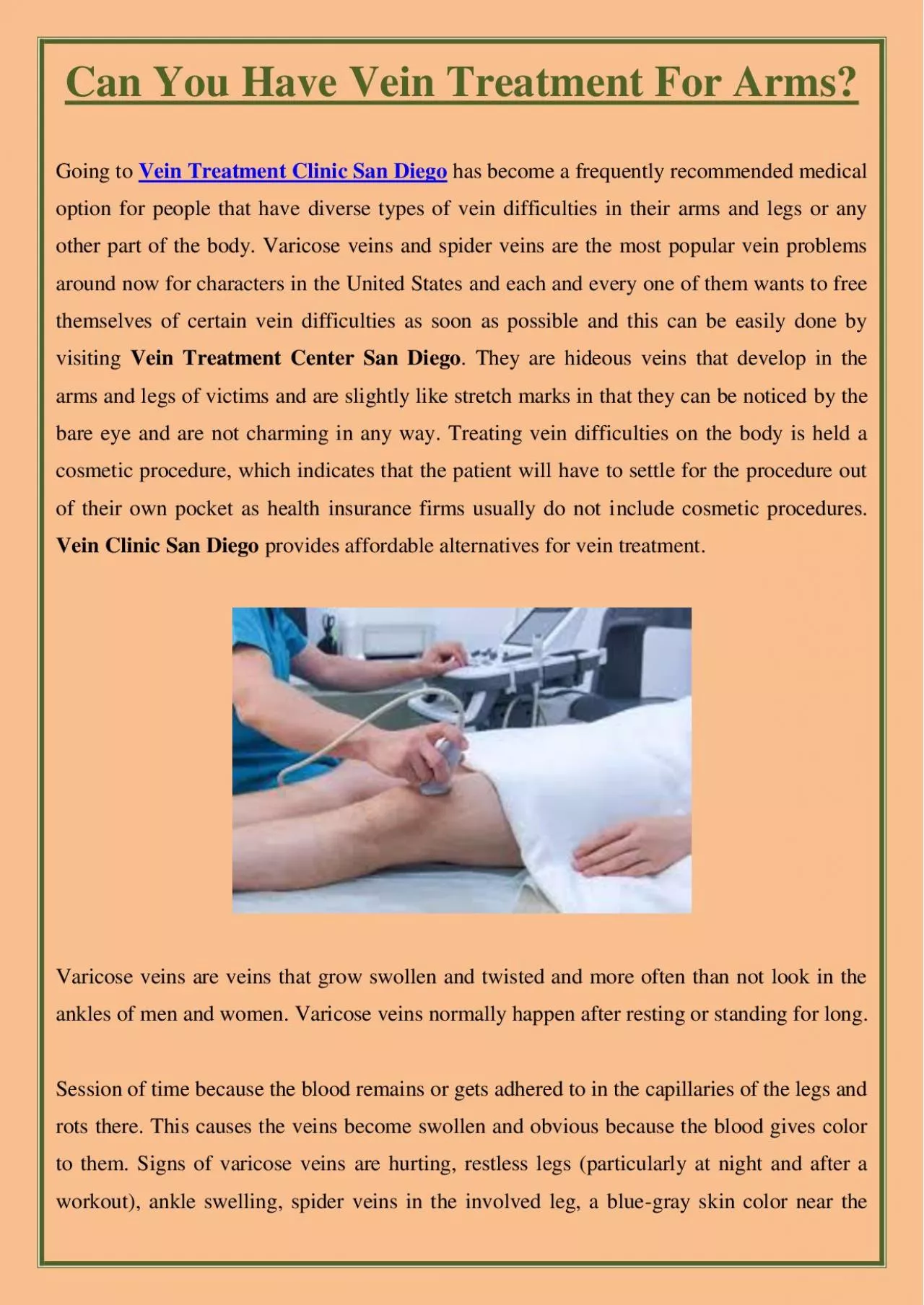 PDF-Can You Have Vein Treatment For Arms?