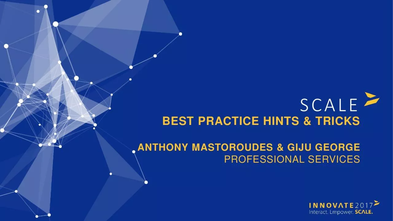 PDF-BEST PRACTICE HINTS & TRICKS