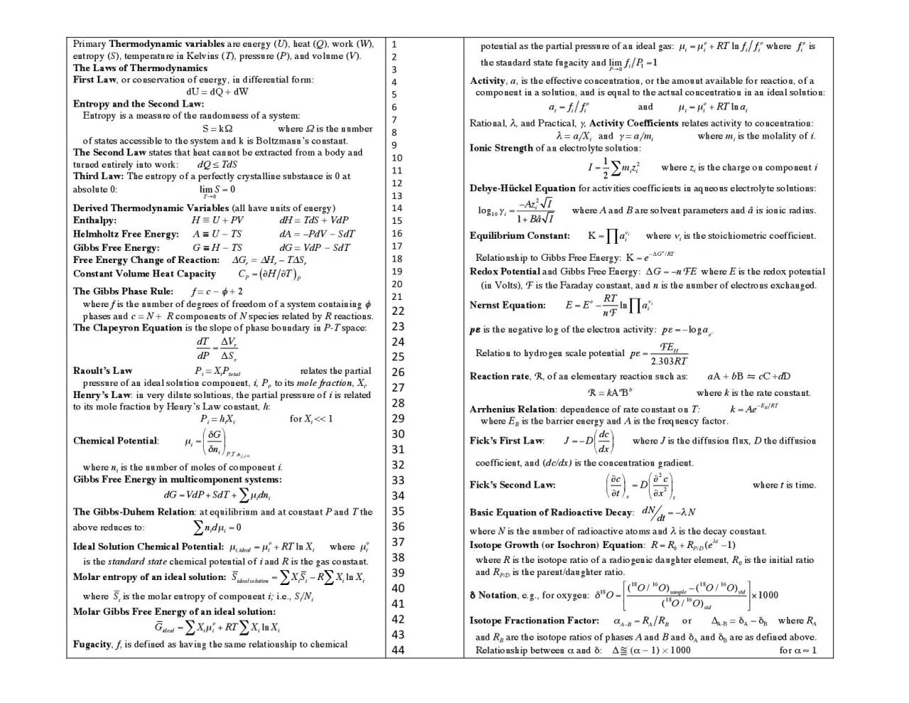 PDF-The Gibbs Phase Rule: f = c 