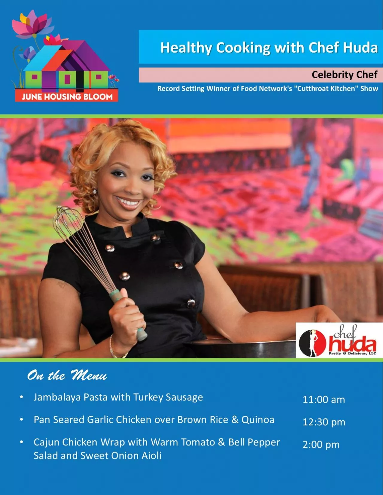 PDF-Healthy Cooking with Chef Huda