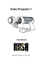 Gobo Projector 1