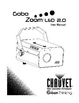 Page of Gobo Zoom LED 2.0 Rev.