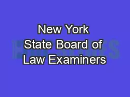 New York State Board of Law Examiners