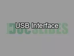 USB Interface