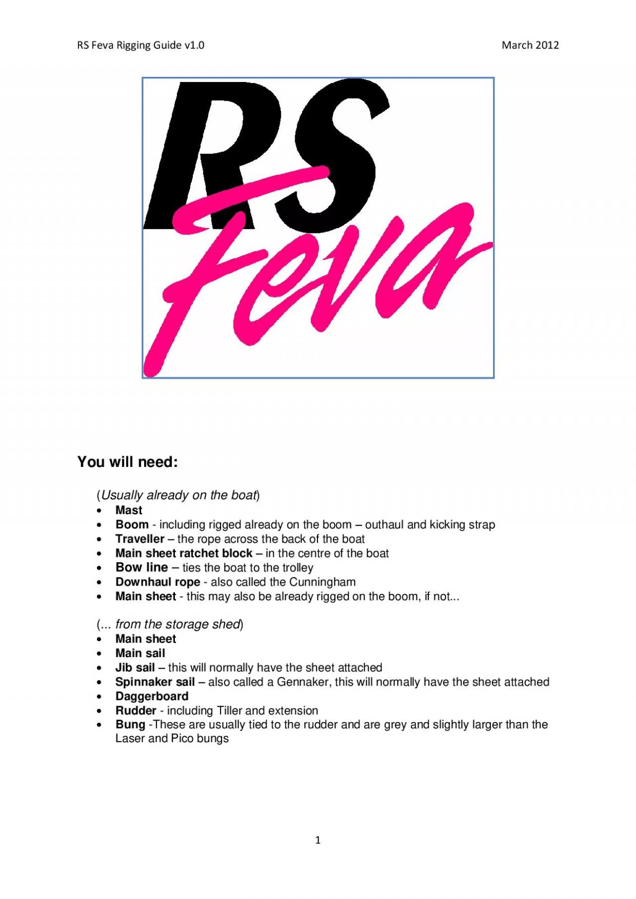 PDF-RS Feva Rigging Guide v1.0