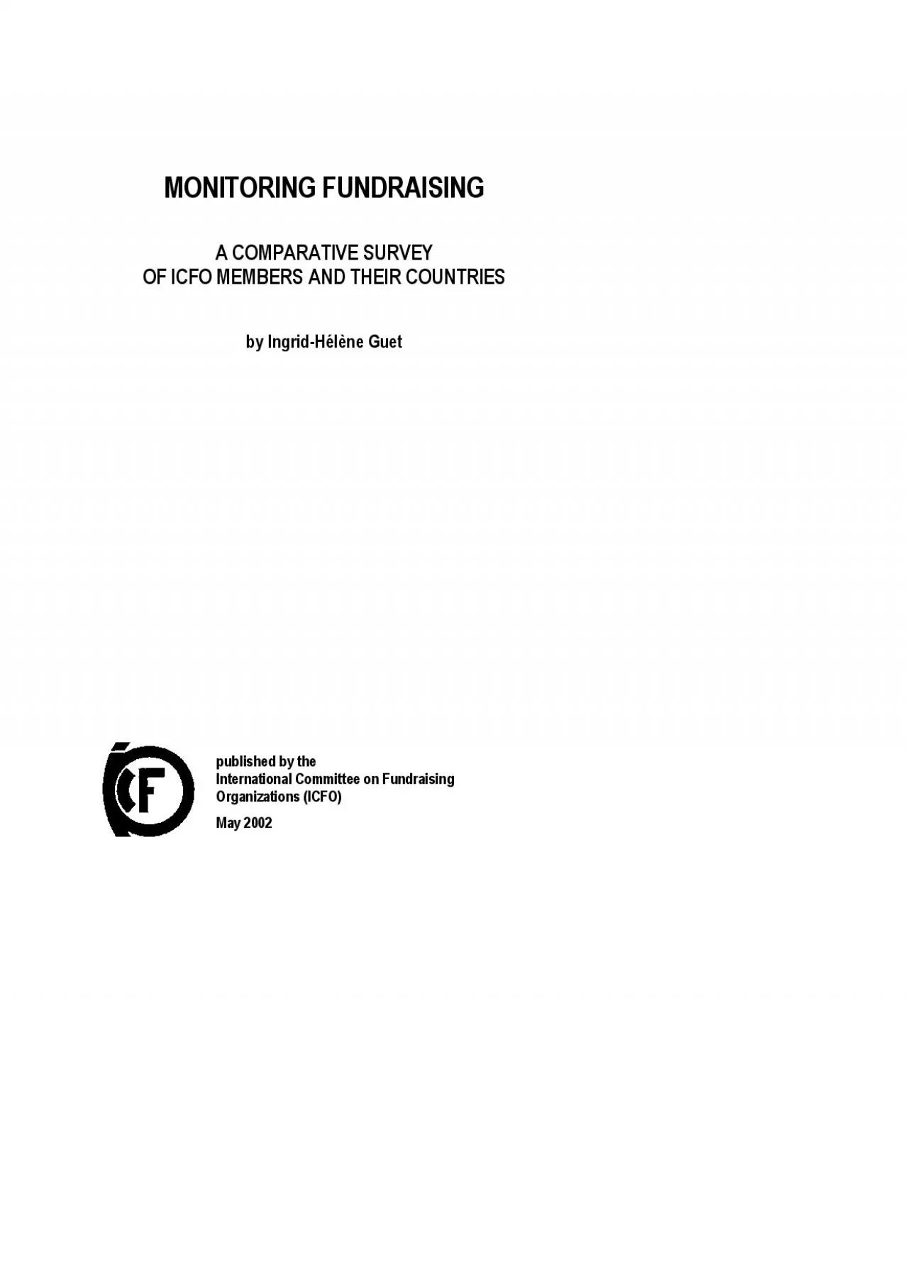 PDF-Organizations (ICFO)