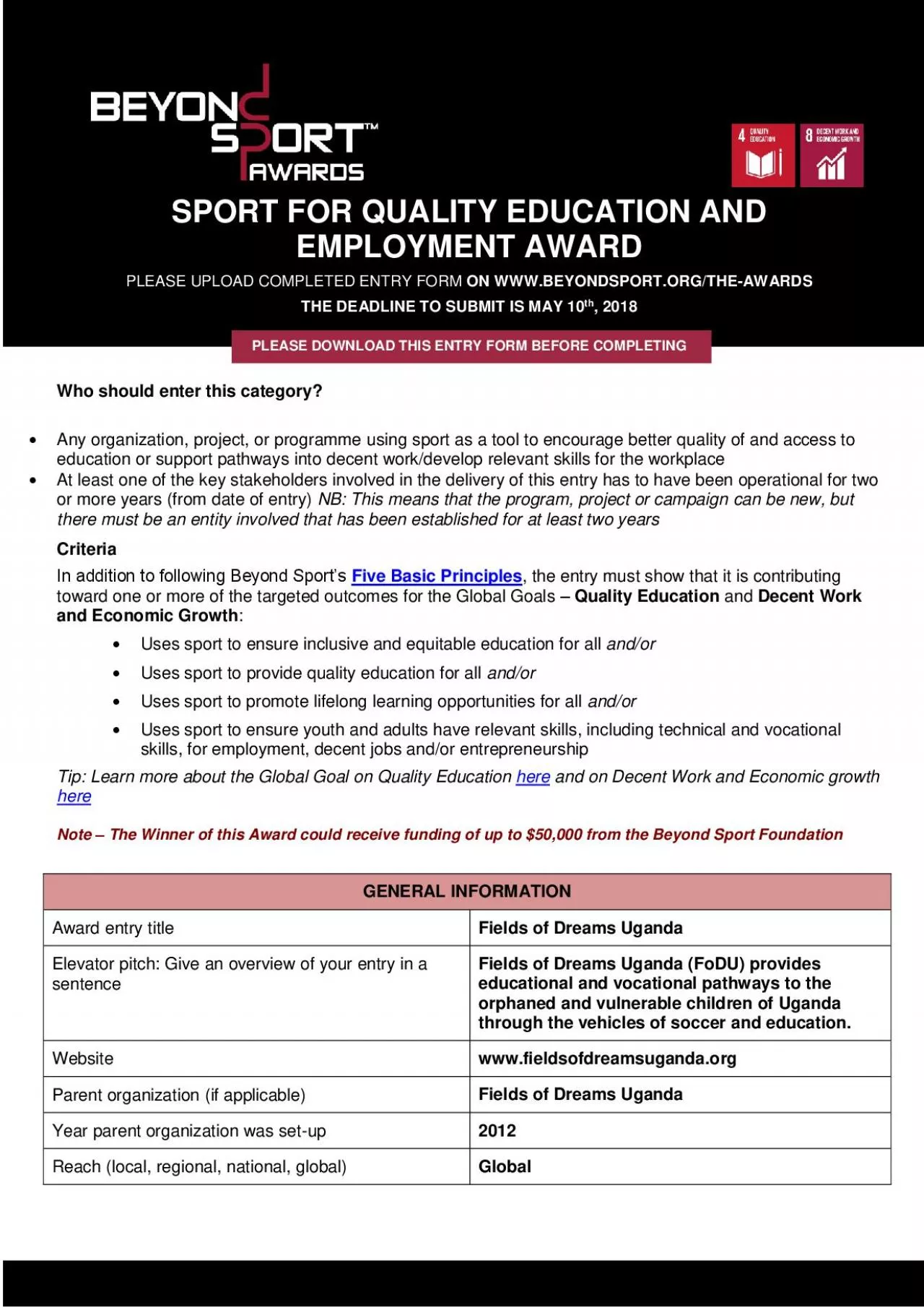 PDF-SPORT FOR QUALITY EDUCATION AND