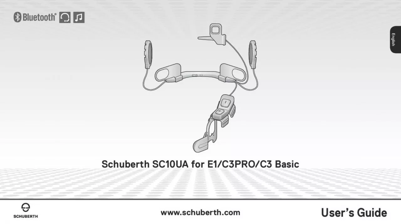 PDF-www.schuberth.comUser's Guide for Firmware v1.1