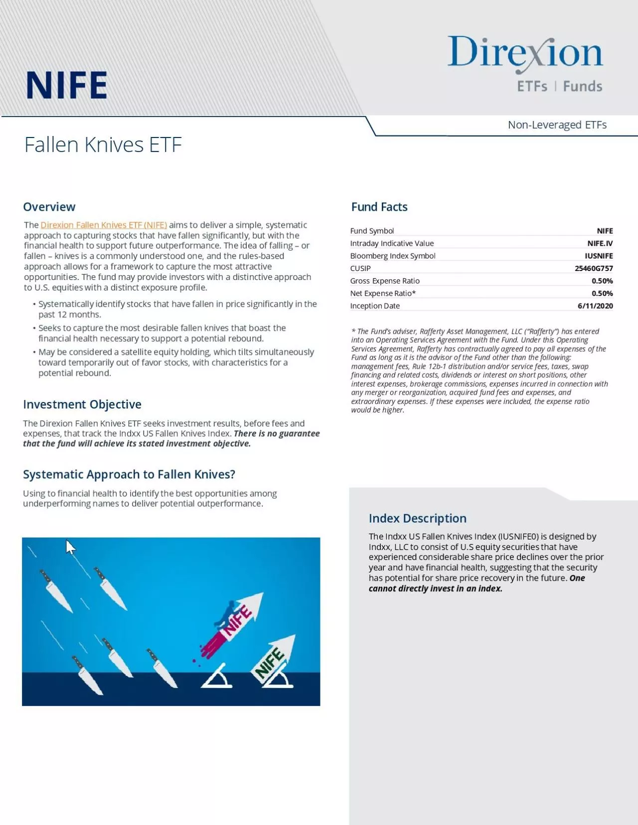 PDF-Strategic Weight ETFsOverviewThe Direxion Fallen Knives ETF aims to de