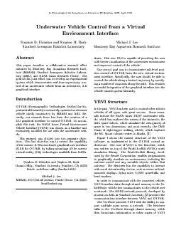 InProceedingsoftheSymposiumonIne3DGraphics,ACM,April1995aterVehicleCon