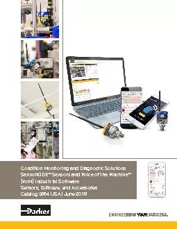 PDF-Condition Monitoring and Diagnostic Solutions Sensors and Voice of the