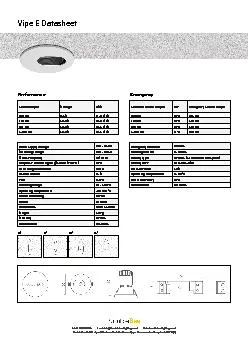 Vipe E Datasheet