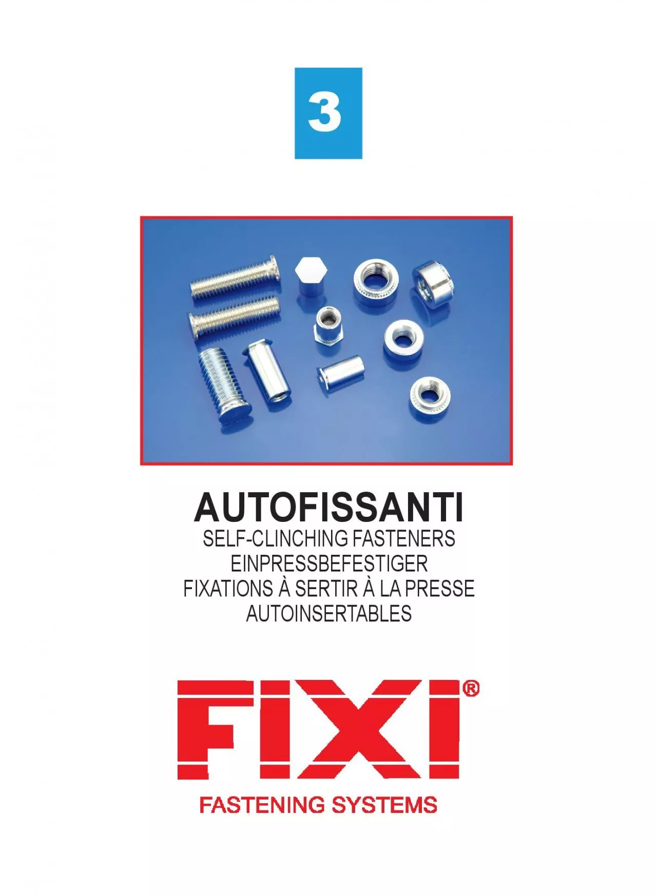 PDF-AUTOFISSANTI SELF-CLINCHING FASTENERSFIXATIONS