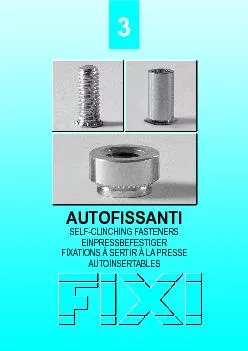 AUTOFISSANTI SELF-CLINCHING FASTENERSFIXATIONS 