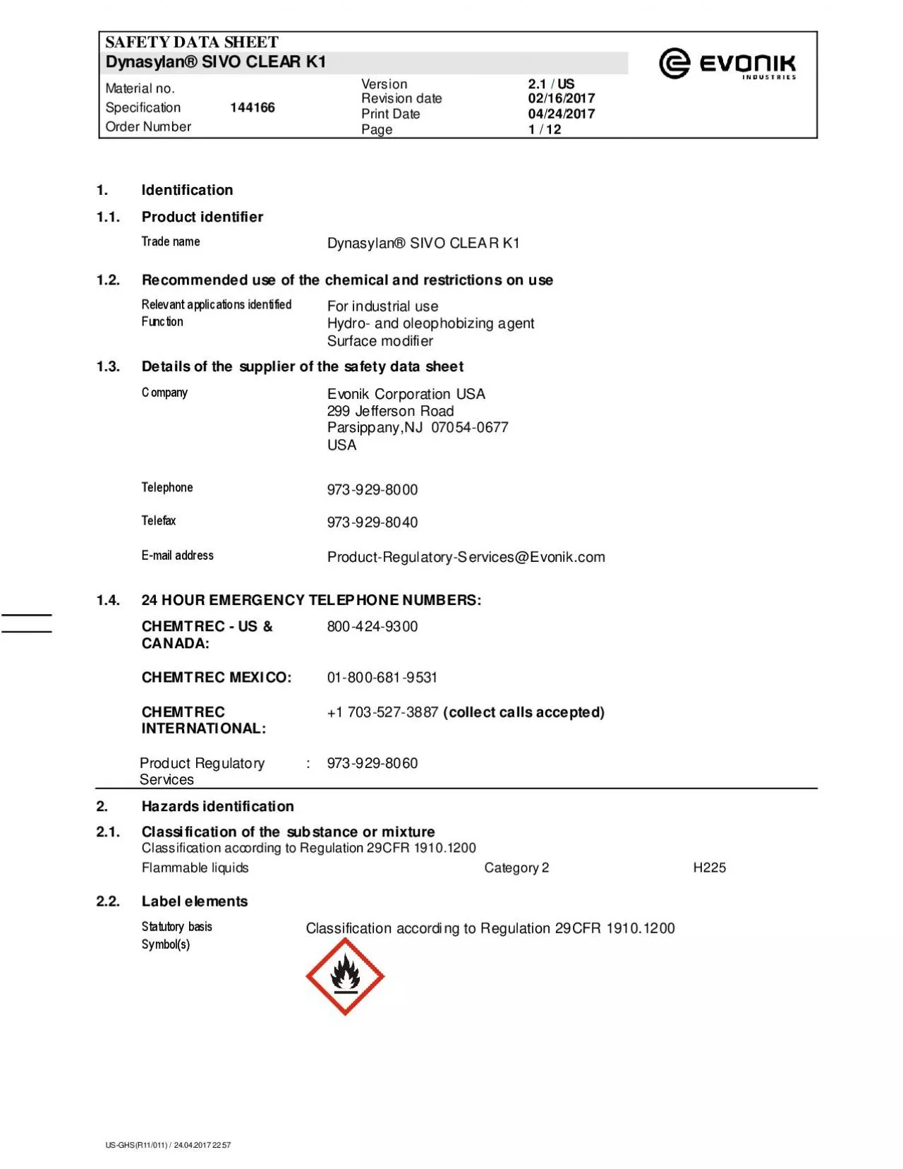 PDF-SAFETY DATA SHEET