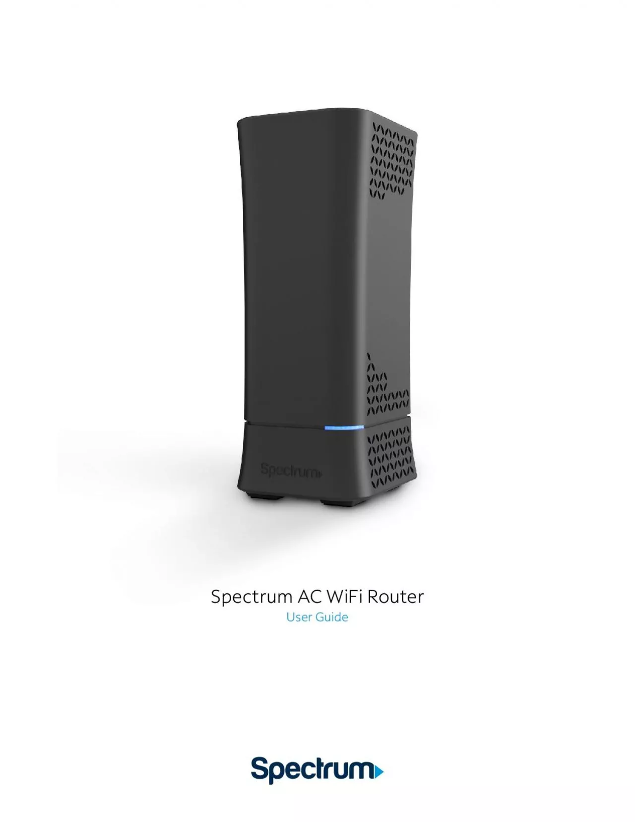 PDF-Spectrum AC WiFi RouterUser Guide