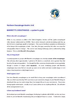 Northern Oesophago