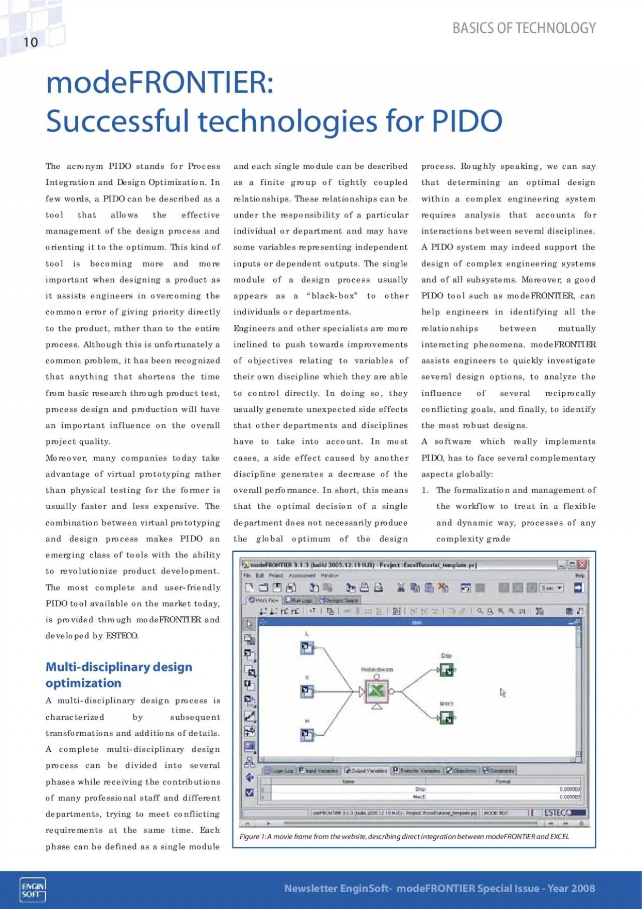 PDF-modeFRONTIER: Successful technologies for PIDO